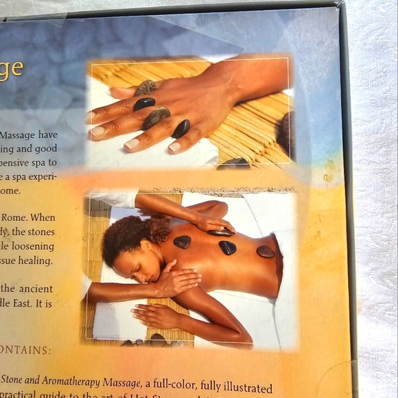 Hot Stone Massage Book & Kit - New in Box! - Picture 5 of 9